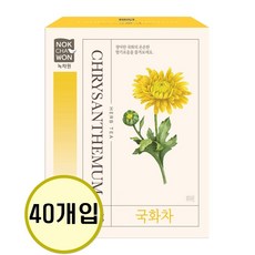 녹차원 허브차 (국화차), 3개, 40개입, 800mg