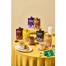 VIVLIV 꼬박꼬밥 고단저당 파우치 단백질 쉐이크 40g x 7포 1세트, 커피, 1개