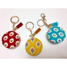 마카롱 열쇠고리 동전지갑 DIY 악세사리 키홀더 키링 만들기, 민트, 1개