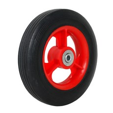 7.5in 통바퀴 발포 에어 핸드카 손수레 카트 통 바퀴, 1개