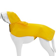 DC 寵物雨衣, 1#黃色,XS【身長27CM】, 1個