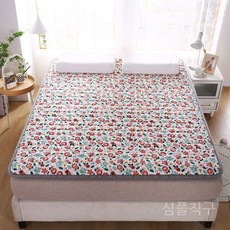 더블 커버 침대 기숙사 싱글 매트리스 접이식 학생 두꺼운 다다미 패드 침대용, 6. 화만원-5cm