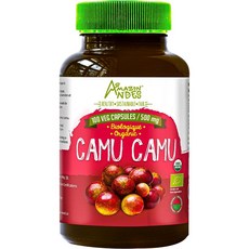 AMAZON ANDES 카무카무 비타민C 유기농 비건 100캡슐, 100정, 1개