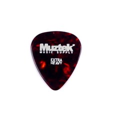 뮤즈텍 셀룰로이드 물방울 기타피크 1.2mm EX-HEAVY, 1개