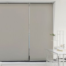 바이브하우스 소프트 무지 롤스크린