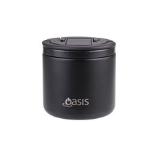 Oasis 真空保溫食物罐 500ml, 夜黑, 1個