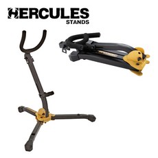 Hercules Stands 伸縮式樂器架 樂器支架 黑色/黃色, 1個