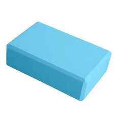 스포츠 댄스 피트니스 요가 블록 압력 저항 색상 다리 스트레칭 체조 훈련 도구, 7. 크리스탈 블루 22.8*15.2cm*72mm, 1개