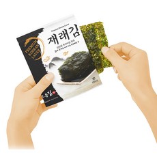 재래도시락김 24봉 50봉 부피줄인 간편포장 해외여행 필수, 24개, 8g