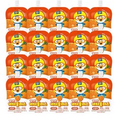 뽀로로 비타민 음료 비타플러스 어린이음료 - 오렌지맛x20개(100ml) 어린이주스, 20개, 100ml