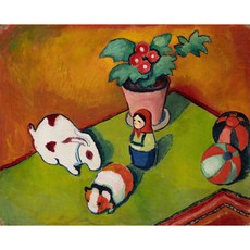 Little Walter’S Toys 아트포스터 감성선물 마케, 그림만(매트지), 21X26.07