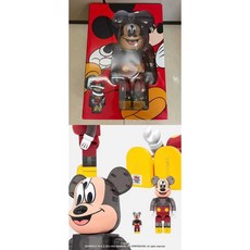 BE@RBRICK 3125C X CLOT 三眼米奇 400% 100% 潮流公仔套裝，獨特設計，精緻工藝，收藏首選
