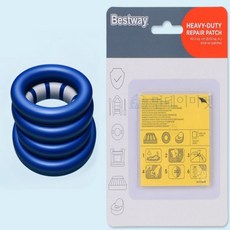 튜브 구멍 수리 패치 10개입 튜브수선테이프 튜브패치, 1개