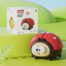 BeiDiou 七星瓢蟲懸浮球玩具, 1個, BD760【USB充電】紅瓢蟲吹球機 彩