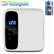 무선 LED 네일 램프 UV 72W 충전식 15600mAh 전문 젤 네일 드라이어 매니큐어 컬링 램프 모든 젤 매니큐어, 02 EU PLUG(220-240V), 1