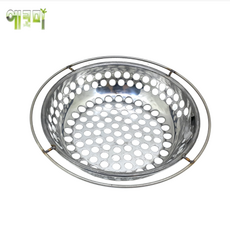 불안나화로 ECO화로 전체타공 스텐숯통 지름 295mm 높이 60mm, 1개