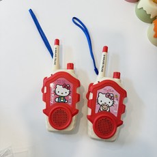 헬로 키티 워키토키 무전기, 1개, free