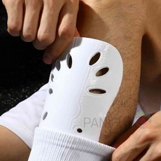 남녀 축구용 외부 충격완화 정강이보호대 골절방지 안전가드, 남성블랙, 1개