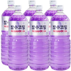 퍼펙트 발수코팅 에탄올 워셔액, 1.8L, 6개