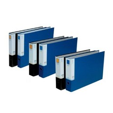 A3 3공 D링 바인더 7cm 청색 문서 정리 파일 폴더파일, 1개
