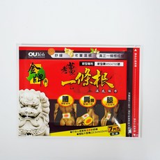金牌 金門 老薑一條根 貼布 7片入, 1個