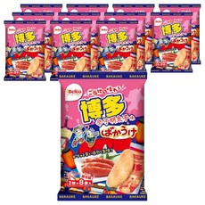 Bakauke 博多辣味明太子風味米果 8包入, 12個