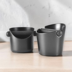 스탠드 넉박스 커피 찌꺼기통 스탠드형 고무봉 넛박스, 1개, 1-넉박스-소형