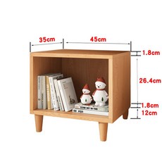 턴테이블 받침대 LP 엘피 우드 우퍼 수납 콘솔 전축 체리우드 감성 서스펜션 심플 테이블, 6 원목색 45X35X42 30일 사용,불만족시 환불가