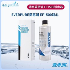 EVERPURE 愛惠浦 EF1500 濕式碳纖活性碳濾心 (有雷標 原廠公司貨), 1個