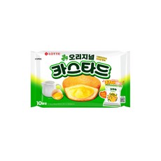 롯데 카스타드 오리지널, 230g, 12개