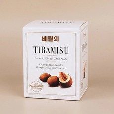 베릴스 티라미수 아몬드 초콜릿 다크 말레이시아 말차 초콜릿 필드 오리지널, 1개, I. 티라미수 아몬드 필 화이트 초콜릿 100g