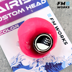 FM웍스 타이라바 컬러헤드 대구라바 참돔 대구 헤드 싱커, 3개, 150g, 핑크