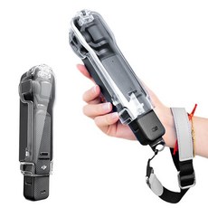 오즈모 포켓3 케이스 보호 커버 투명 짐벌 DJI, 1개, 오즈모포켓3 짐벌 투명 케이스 보호커버
