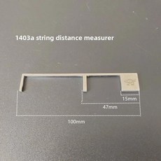 피아노 튜닝 도구 측정 현악기 타격 거리 측정기, 1개