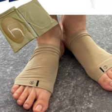 발바닥패드 실리콘 아치쿠션 밴드타입, A 8x11.5cm 1쌍