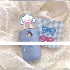 산리오 포챠코 시나모롤 헬로키티 미니 나노 수분 미스트 페이스 보습 충전 캐릭터 스프레이 굿즈