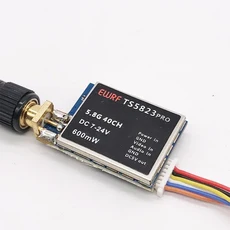 EWRF TS5823 프로 비디오 송신기 모듈 RC FPV 레이싱 드론 쿼드콥터 부품용 5.8GHz 40CH VTX 5V BEC 포함 2, 01 TS5823 Pro 600mW