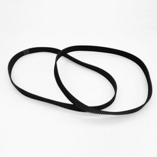 호환 2GT 타이밍 벨트 길이 둘레 100mm - 550mm 너비 10mm 고무 폐쇄 피치 2mm 3D 프린터용, 01 10mm, 01 1개, 40 160MM