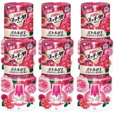 EARTH 室內芳香除臭劑, 6罐, 400ml, 玫瑰花香