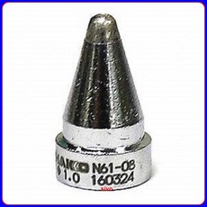 HAKKO N61系列吸錫頭 適用FR-301 FR-410吸錫槍 N61-08/02/03/09 多款可選, 1個, N61-01, N61-01