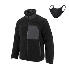 adidas 愛迪達 雙面穿防水絨毛拉鍊外套