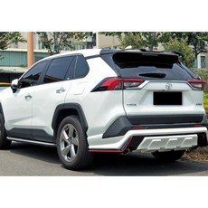 惡魔小尾翼 烤漆亮白色 適用於 Toyota RAV4 五代, 1個, 其他顏色