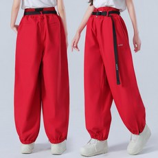 CKA 방수 스키 빨간색 바지 세트 방풍 남녀공용