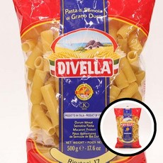 줄무늬가 있는 파스타 리가토니 17번 500g dda+4838Lh