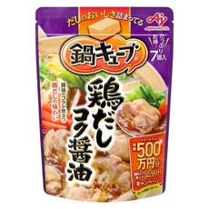 味之素 雞肉醬油風味高湯塊 (7個入) - 日式火鍋湯底, 1個, 62g