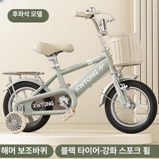 KN 20인치자전거 20인치자전거 자전거, 16인치, 그레이 블랙 와이드 저소음 있음