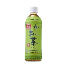 이토엔 오이 오차 언스위튼드 그린 티, 500ml