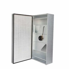 FFU 공기청정기 클린룸 제거기 공장 무진 후드 필터링 작업장 정화기 필터 공업용 공기, 1. 플라스틱 575x575x225