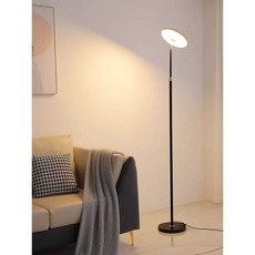 상향식 조명 스탠드 플로어 천장 침실 무드등 거실, 화이트 업라이트 + 36W 삼색조명