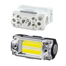 전술랜턴 모자랜턴 등산 캠핑 클립 SMART 멀티 LED헤드랜턴, 5LED 6모드